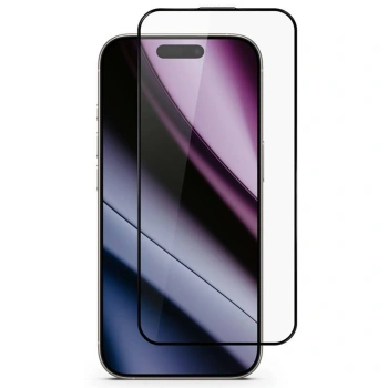 3x Sticlă securizată 3D cu cadru pentru Xiaomi Redmi 15 5G - neagră