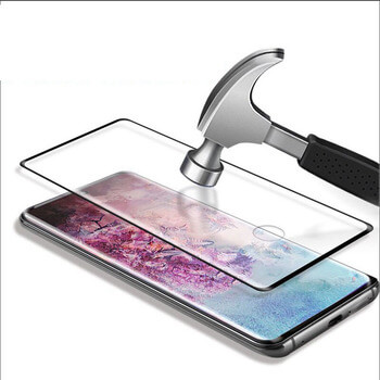 3x Picasee Sticlă securizată curbată 3D pentru Samsung Galaxy Note 10 N970F - neagră - 2+1 gratis