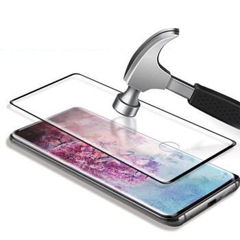 Picasee Sticlă de protecție curbată 3D pentru Samsung Galaxy Note 10+ N975F - neagră