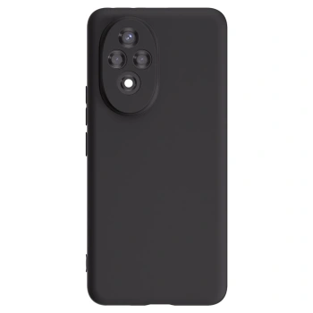 Picasee husă neagră din silicon pentru Honor 200 5G - Huse personalizate