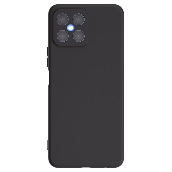 Picasee husă neagră din silicon pentru Honor X8 4G - Huse personalizate