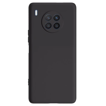 Picasee husă neagră din silicon pentru Honor 50 Lite - Huse personalizate