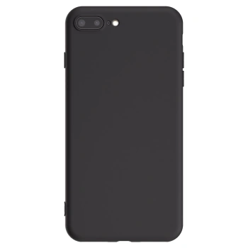 Picasee husă neagră din silicon pentru Apple iPhone 7 Plus - Huse personalizate