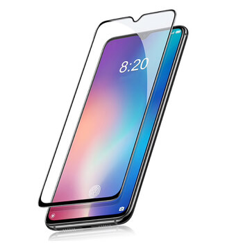 Sticlă securizată 3D cu cadru pentru Xiaomi Mi 9 Lite - neagră