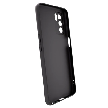 Picasee husă neagră din silicon pentru OPPO A16s - Gods Favorite
