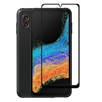 3x Sticlă securizată 3D cu cadru pentru Samsung Galaxy Xcover 7 - neagră