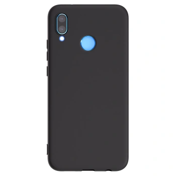 Picasee husă neagră din silicon pentru Huawei P20 Lite - Huse personalizate