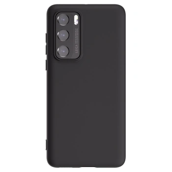 Picasee husă neagră din silicon pentru Huawei P40 - Huse personalizate