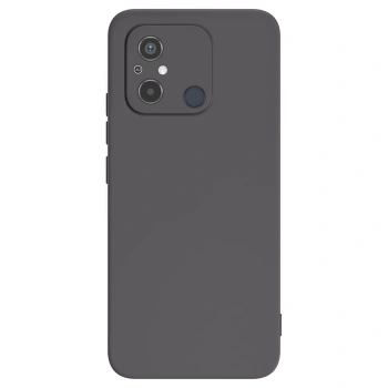 Picasee husă neagră din silicon pentru Xiaomi Redmi 12C - Huse personalizate