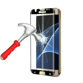 Picasee Sticlă de protecție curbată 3D pentru Samsung Galaxy S7 Edge G935F - neagră