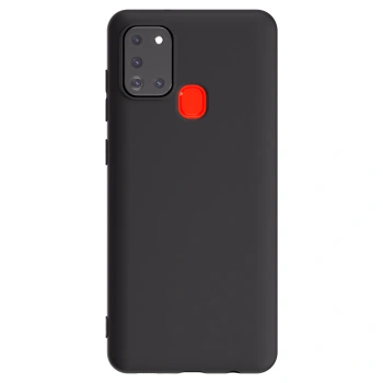 Picasee husă neagră din silicon pentru Samsung Galaxy A21s - Huse personalizate