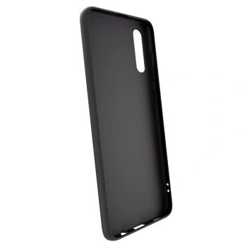 Picasee husă neagră din silicon pentru Samsung Galaxy A70 A705F - Clear