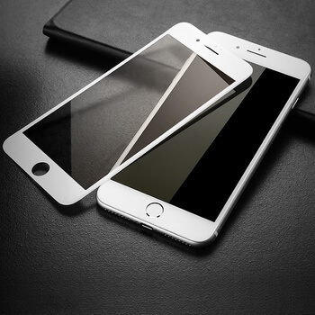 Picasee Sticlă securizată de protecție 3D cu cadru pentru Apple iPhone 7 Plus - albă
