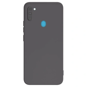 Picasee husă neagră din silicon pentru Samsung Galaxy M11 - Huse personalizate