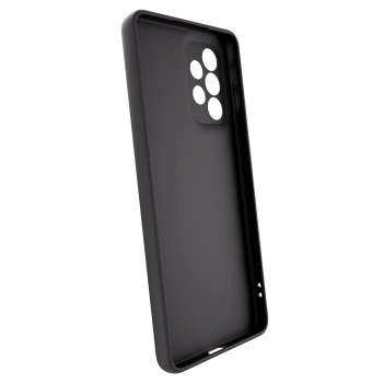 Picasee husă neagră din silicon pentru Samsung Galaxy A73 5G - Black Moo