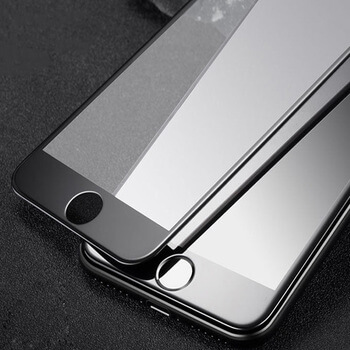 3x Picasee 3D Sticlă securizată 3D cu cadru pentru Apple iPhone 8 - neagră - 2+1 gratis