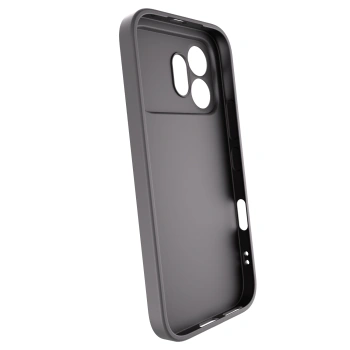 Picasee husă neagră din silicon pentru Honor 600 - Blush bow