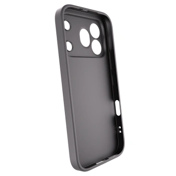 Picasee husă neagră din silicon pentru Honor 600 Pro - Clear