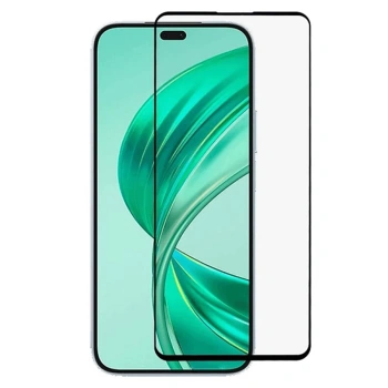 3x Sticlă securizată 3D cu cadru pentru Honor 600 Pro - neagră