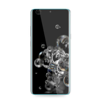 Picasee Sticlă securizată curbată 3D cu protecție UV pentru Samsung Galaxy S20 Ultra 5G G988F