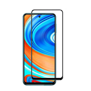 3x Sticlă securizată 3D cu cadru pentru Xiaomi Redmi Note 9 Pro - neagră