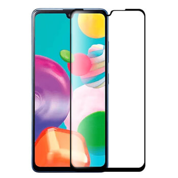 Sticlă securizată 3D cu cadru pentru Samsung Galaxy A41 A415F - neagră