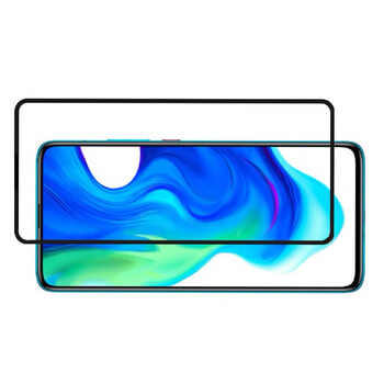 3x Picasee 3D Sticlă securizată 3D cu cadru pentru Xiaomi Poco F2 Pro - neagră - 2+1 gratis