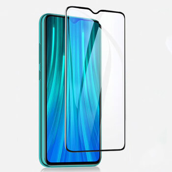 Sticlă securizată de protecție 3D cu cadru pentru Xiaomi Redmi Note 8 Pro - neagră