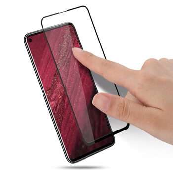 3x Sticlă securizată 3D cu cadru pentru Honor 20 - neagră