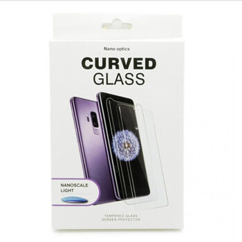 Picasee Sticlă securizată curbată 3D cu protecție UV pentru Samsung Galaxy Note 20 Ultra