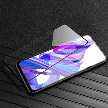 3x Picasee 3D Sticlă securizată 3D cu cadru pentru Xiaomi Redmi 9C - neagră - 2+1 gratis