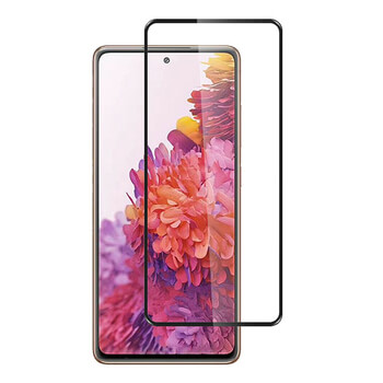 Sticlă securizată 3D cu cadru pentru Samsung Galaxy S20 FE - neagră