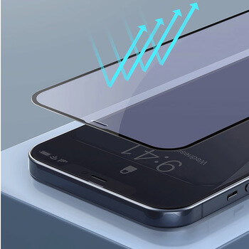 Picasee Sticlă securizată de protecție 3D cu cadru pentru Apple iPhone 12 - neagră