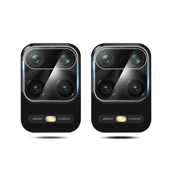 Picasee sticlă securizată pentru lentilă cameră foto telefon mobil Xiaomi Redmi Note 9 Pro