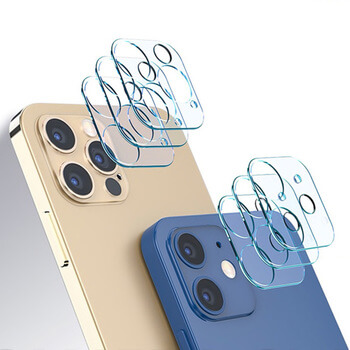 3x Picasee sticlă securizată pentru lentilă cameră foto telefon mobil Apple iPhone 12 mini 2+1 gratis