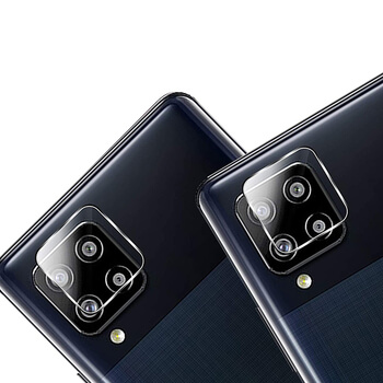 3x Picasee sticlă securizată pentru lentilă cameră foto telefon mobil Samsung Galaxy A42 A426B 2+1 gratis