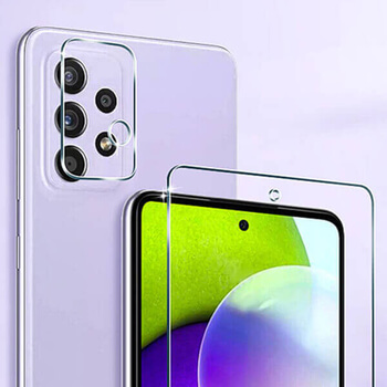 3x Picasee sticlă securizată pentru lentilă cameră foto telefon mobil Samsung Galaxy A72 A725F 2+1 gratis