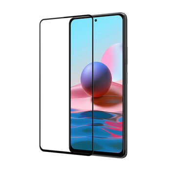 Picasee Sticlă securizată de protecție 3D cu cadru pentru Xiaomi Redmi Note 10 Pro - neagră