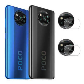 3x Picasee sticlă securizată pentru lentilă cameră foto telefon mobil Xiaomi Poco X3 Pro 2+1 gratis