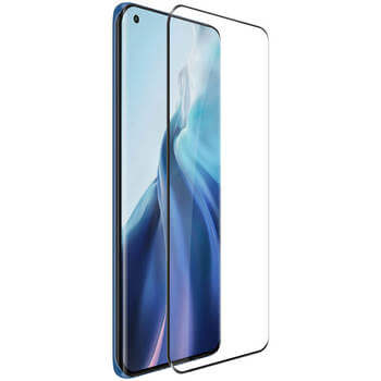 3x Picasee Sticlă securizată curbată 3D pentru Xiaomi Mi 11 Ultra - neagră - 2+1 gratis