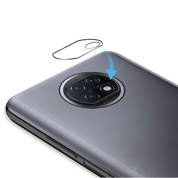 Picasee sticlă securizată pentru lentilă cameră foto telefon mobil Xiaomi Redmi Note 9T