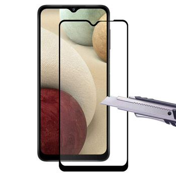 3x Picasee 3D Sticlă securizată 3D cu cadru pentru Samsung Galaxy A02s A025G - neagră - 2+1 gratis