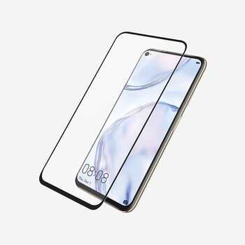 3x Picasee 3D Sticlă securizată 3D cu cadru pentru Huawei P50 - neagră - 2+1 gratis