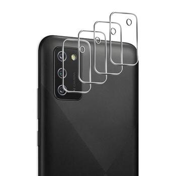 3x Picasee sticlă securizată pentru lentilă cameră foto telefon mobil Samsung Galaxy A02s A025G 2+1 gratis