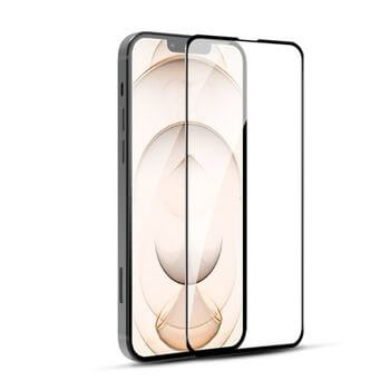 Sticlă securizată 3D cu cadru pentru Apple iPhone 13 Pro Max - neagră