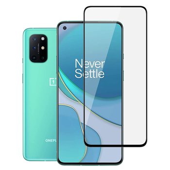 Picasee Sticlă securizată de protecție 3D cu cadru pentru OnePlus 8T - neagră