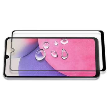 Picasee Sticlă securizată de protecție 3D cu cadru pentru Samsung Galaxy A33 5G A336 - neagră