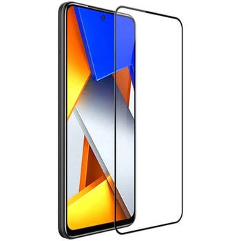 3x Picasee 3D Sticlă securizată 3D cu cadru pentru Xiaomi Poco M4 Pro - neagră - 2+1 gratis