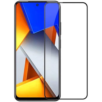 3x Picasee 3D Sticlă securizată 3D cu cadru pentru Xiaomi Poco M4 Pro - neagră - 2+1 gratis