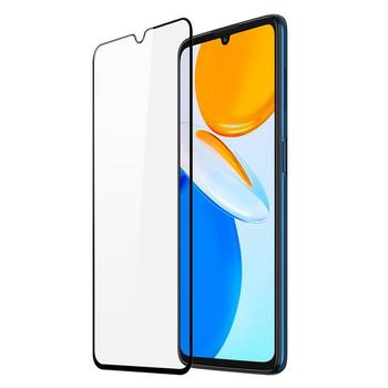 3x Picasee 3D Sticlă securizată 3D cu cadru pentru Honor X7 - neagră - 2+1 gratis